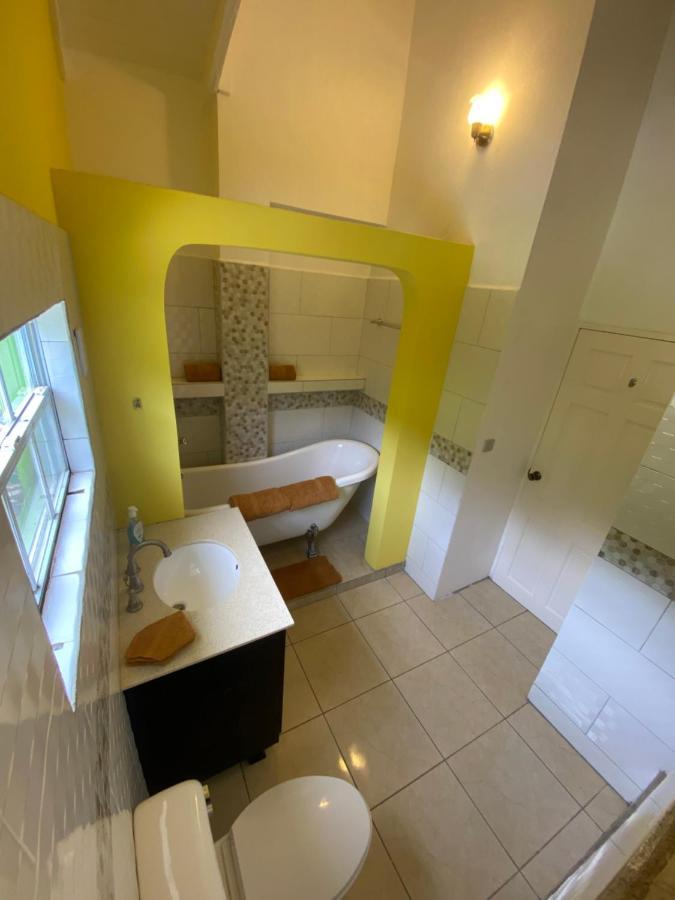 Greenhouse On The Hill, Sea View Studio Apartment Laborie Esterno foto
