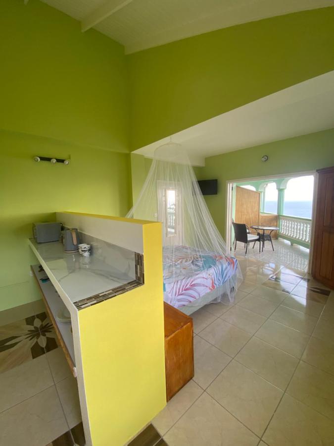 Greenhouse On The Hill, Sea View Studio Apartment Laborie Esterno foto